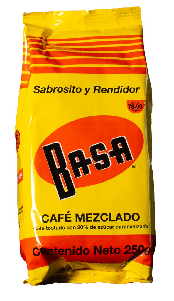 B250 CAFE BASA Bolsa / Molido Std de 250g