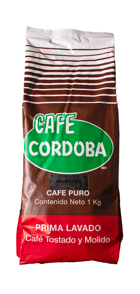 L1000X CAFE CORDOBA PRIMA LAVADO Bolsa / Molido Fino de 1kg