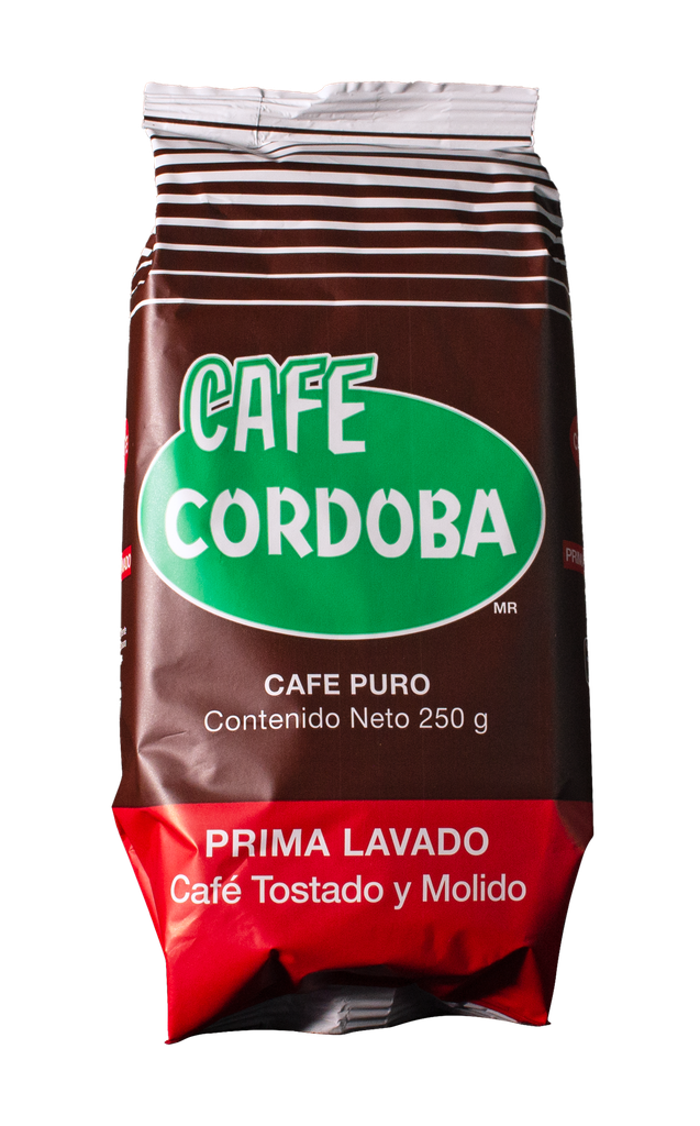 L250 CAFE CORDOBA PRIMA LAVADO Bolsa / Molido Std de 250g