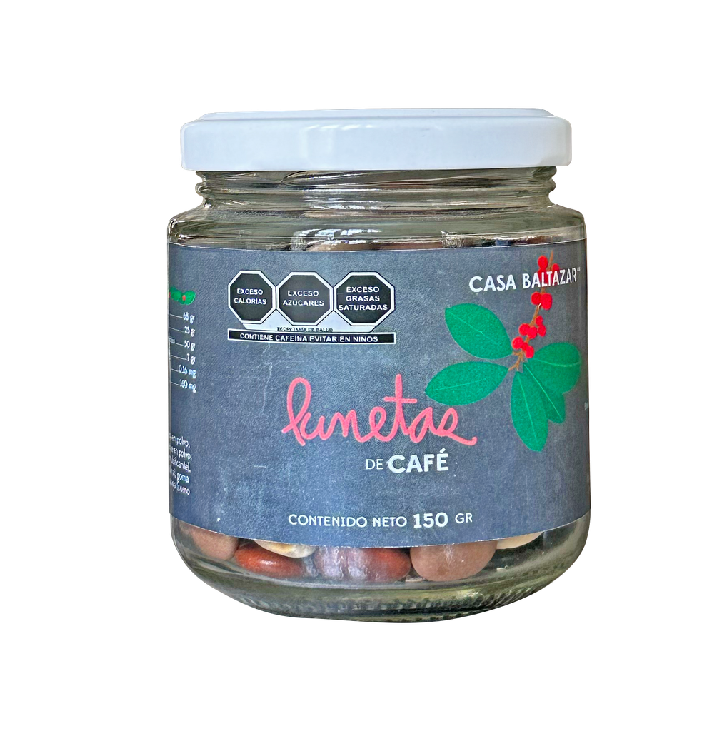 LUNETAS DE CAFE FRASCO 150G