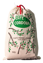 L1000M CAFE CORDOBA PRIMA LAVADO Costal Manta/ Molido Std de 1kg