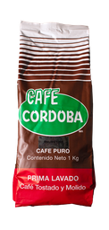 L1000X CAFE CORDOBA PRIMA LAVADO Bolsa / Molido Fino de 1kg