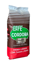 L500X CAFE CORDOBA PRIMA LAVADO Bolsa / Molido Fino de 500g